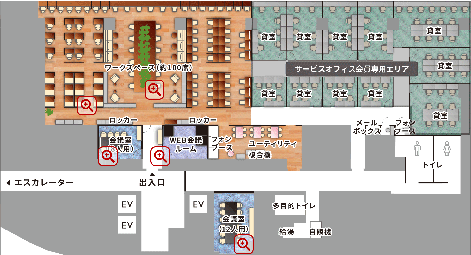 13Fフロアマップ