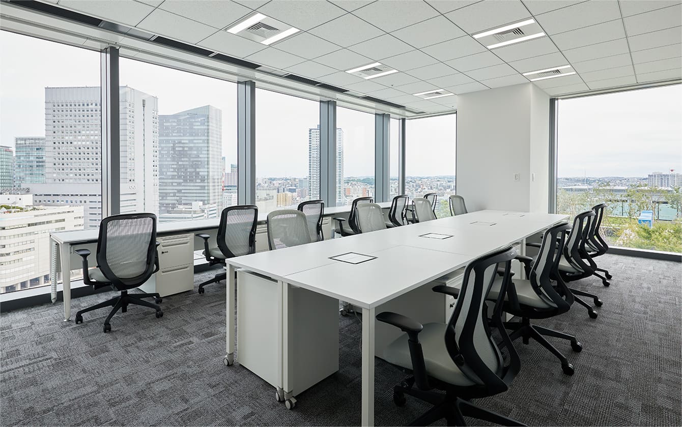 15名用の貸室。サテライトオフィスなどに最適。